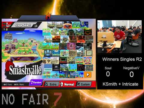 Soul (Rosalina, Lucina) vs UCM | NegativeV (Metaknight) - No Fair 7 - Singles Winners Round 2