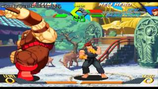 casuals matches x-men vs street fighter  zero kaiser vs eibon.avi