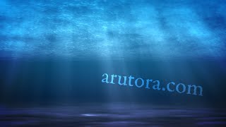 【AfterEffects】海中表現と文字の分解練習【音有】