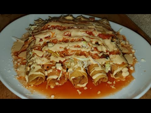 🇭🇳TACOS HONDUREÑOS//RECETA PASO A PASO🇭🇳