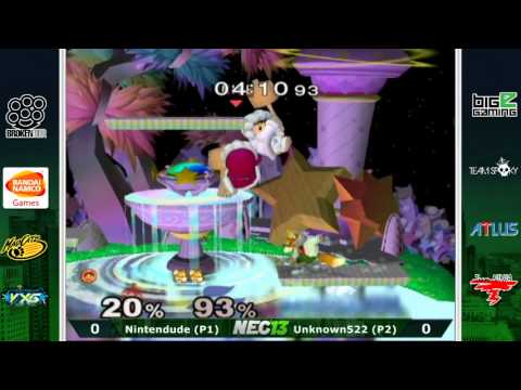 NEC 13 - Nintendude (Ice Climbers) Vs. Ryan Ford (Fox) - Bracket