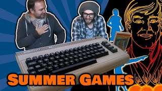Summer Games - C64 - Multiplayer -  Review & Lets Play
