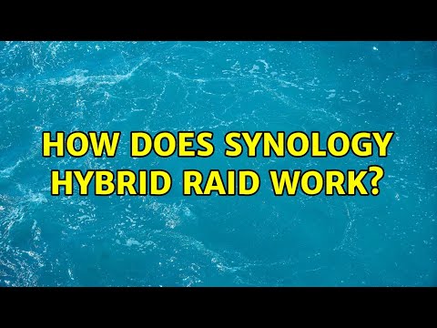 How does Synology Hybrid RAID work?