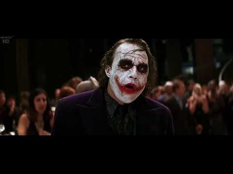 Joker Irrumpe en La Fiesta | Español Latino HD | El  Caballero Oscuro (2008)