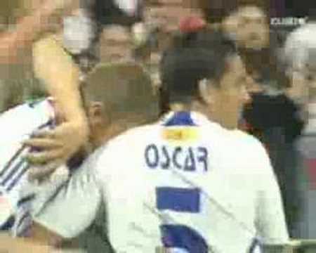 Celebración jugadores del Real Zaragoza