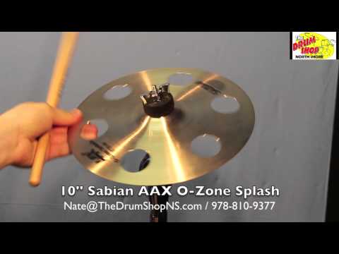Sabian AAX O-Zone Splash 10'' - The Drum Shop North Shore