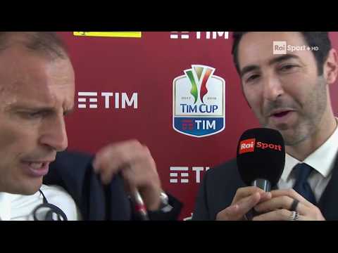 ALLEGRI INCAZZATO NERO contro SCONCERTI: "VI ASPETTO LI', IMPARATE A FARE DOMANDE" - Juve-Milan 4-0