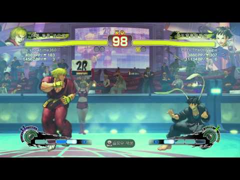 SSF4 AE: RankedMatch Its Showtime360(Ken) vs Enzo TheOldType(Makoto)-3