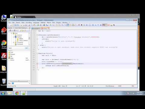 Projects in HTML5 – Chapter 26 – Create Note Object Part 1