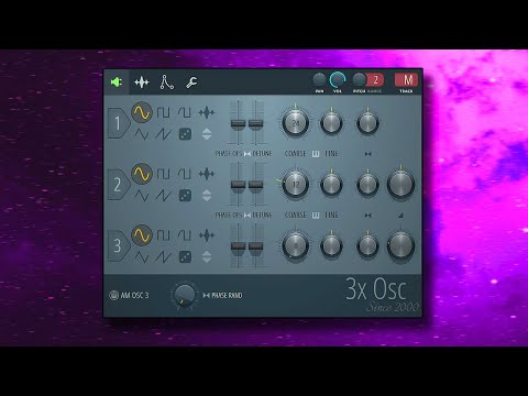 Создаем Бит Используя ТОЛЬКО 3x OSC в Fl Studio!