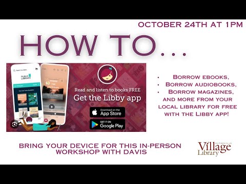 How to Use Libby, Libby is a mobile app that supports users in accessing library ebooks.