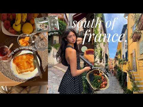 my first time in france 🦪 a week in the french riviera, slow mornings, day trips & lots of food
