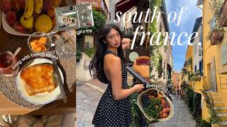 Travel vlog - my first time in france 🦪 a week in the french riviera, slow mornings, day trips & lots of food