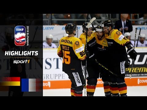 Siegesserie geht weiter: Deutschland – Frankreich 4:1 | Highlights | IIHF Eishockey-WM 2019 | SPORT1