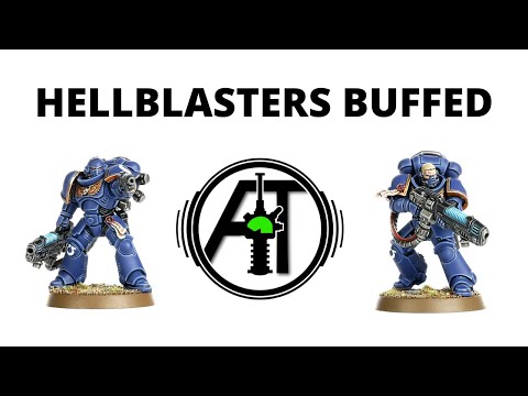 Hellblasters Buffed! Assault and Heavy Plasma Incinerators are stronger on new datasheet...