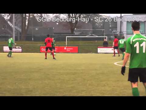 Saison 2014/2015 16. Spieltag: SGE Bedburg-Hau - SC 26 Bocholt