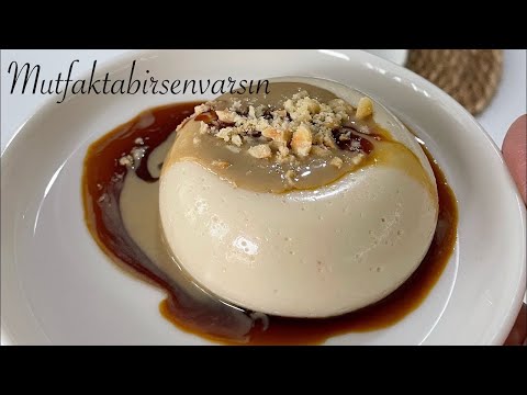 Kışın favori tatlısı Tahinli Muhallebi Tarifi💯👍