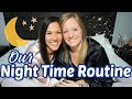Night Time Routine Pregnant Lesbian Couple LGBT