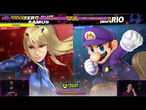 ZMS|Doorstop (Zero Suit Samus) Vs Fritos (Mario/Inkling) Arcade Legacy 62 Grand Finals