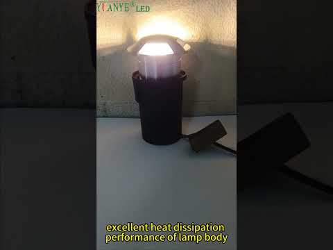 Yuanyeled LED underground light  Model YY-DMR027 warm white lighting custom power from 3w-6w