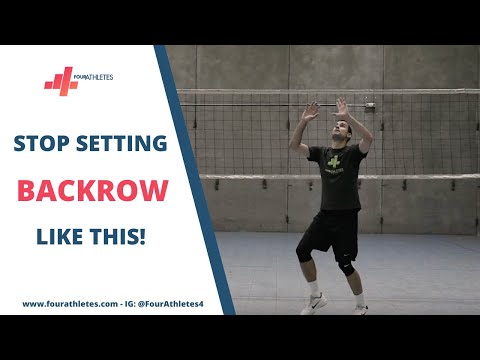 How to Set the Backrow Efficiently