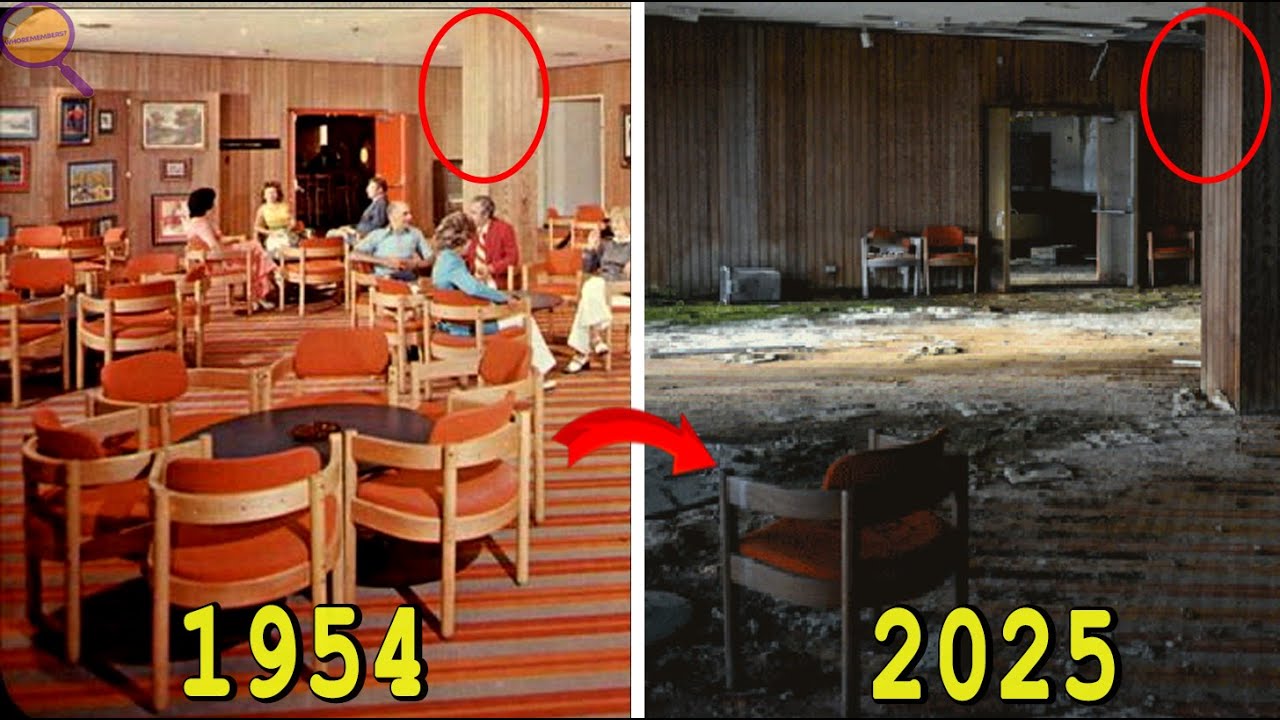 THEN and NOW: Haunting Photos of ABANDONED Places in America That Will Take You Back in Time!