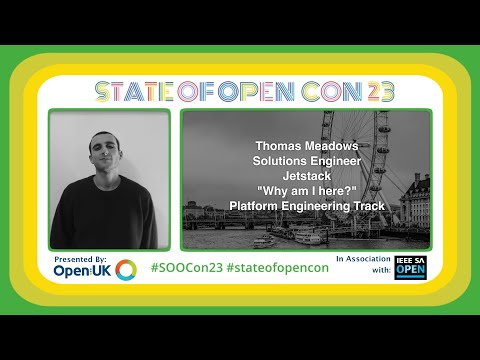Thomas Meadows | SOOCon23 Platform Engineering - YouTube