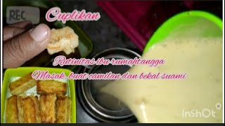 RUTINITAS MASAK UDANG CRISPY BUAT CAMILAN DAN BEKAL SUAMI KERJA