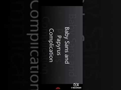 baby papyrus and baby sans