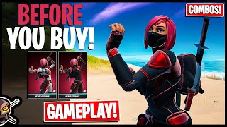 *NEW* HEART-STOPPER | Edit Styles | Skin Gameplay + Combos! (Fortnite Battle Royale)