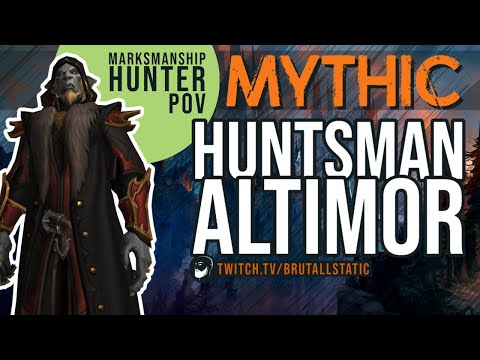 Mythic Huntsman Altimor • MM Hunter • Castle Nathria