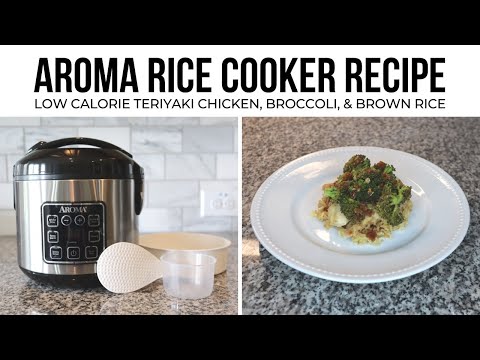 Low Calorie Teriyaki Chicken and Broccoli Recipe |...