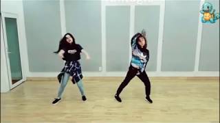 Weki Meki Rina and Yoojung cover BTS Boy in luv