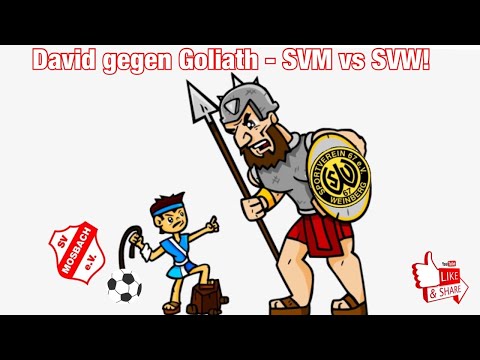 David gegen Goliath: der SV Mosbach und der SV 67 Weinberg