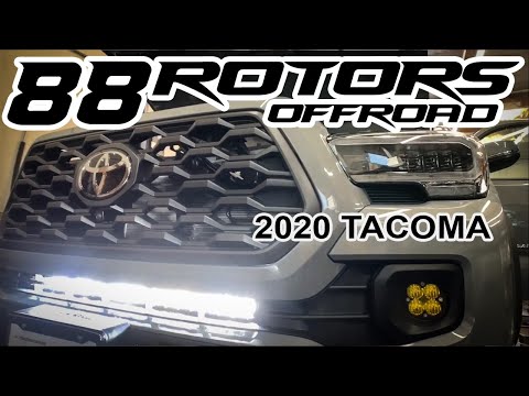 2020 TOYOTA TACOMA KINGS LIFT, LIGHTBAR, BAJA DESIGN SQUADRON SPORT