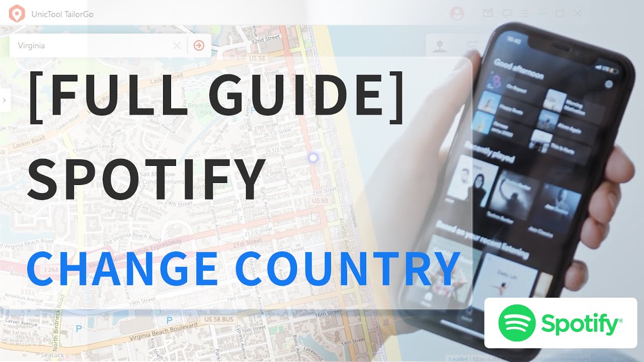 how to change spotify country YouTube Video