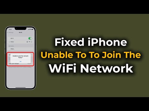 How to fix iPhone Unable to Join the WiFi Network | Apple info