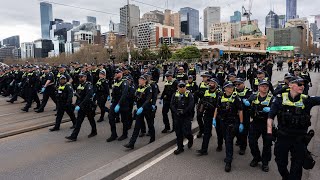 Melbourne protests continue to affect local businesses as calls for a permit system grow