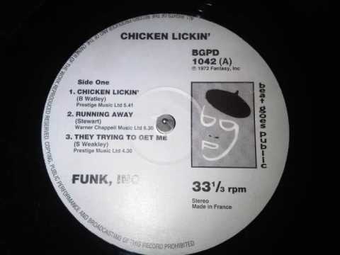 funk inc chicken lickin fantasy records (1972)