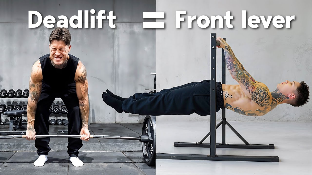 UNLOCK  Front Lever So FAST With These GYM EXERCISES It Feels Like CHEATING