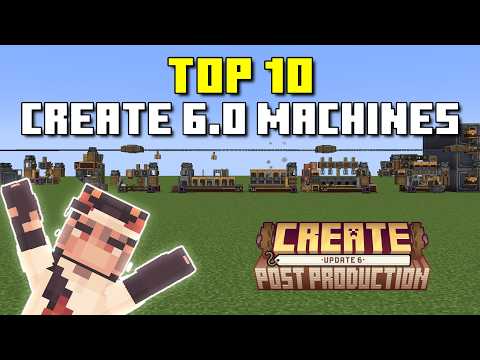 The TOP 10 Create Mod 6 Machines You NEED In Your World!
