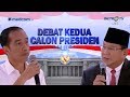 (Full) Debat Kedua Capres Jokowi Vs Prabowo Soal Infrastruktur, SDA, Energi Dan Pangan