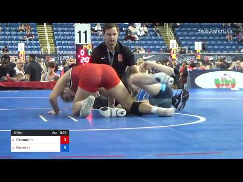 127 Lbs Semifinal - Jaclyn Dehney, Massachusetts Vs Jordyn Fouse, Pennsylvania 5a95