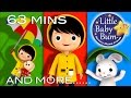 I Hear Thunder Plus Lots More Nursery Rhymes 63 Minutes Compilation From LittleBabyBum