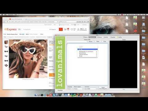 Alify 1.0 for OS X - Extractor in action from AliExpress