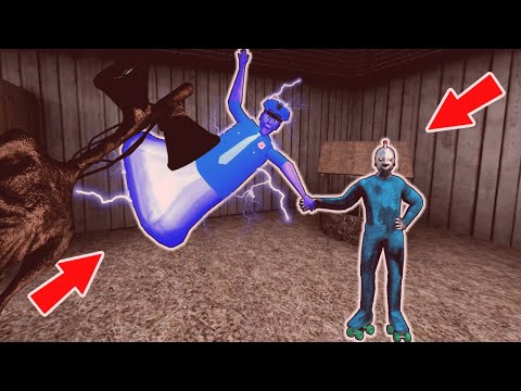 Police Granny VS robot Grandpa VS Siren Head | Funny horror video - Fuz Animations