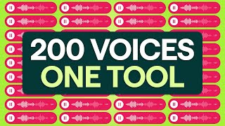 Testing 200 AI Voices in Only One App