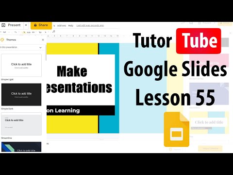 Google Slides Tutorial Lesson 1 Accessing Google Slides