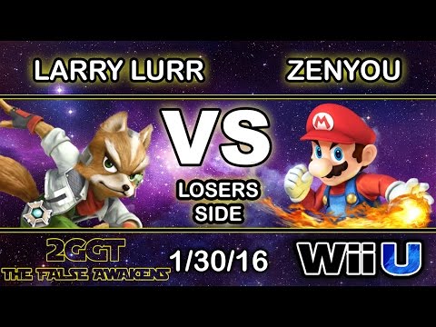 2GGT: The False Awakens - FAD | Larry Lurr (Fox) Vs. 2Scoops | Zenyou (Mario) Losers Side