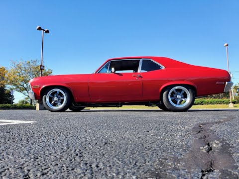 1972 Chevrolet Nova For Sale~383 Stroker w/ 475hp~4 Speed~Mini Tub~Eaton Posi~Hotchkis Suspension
